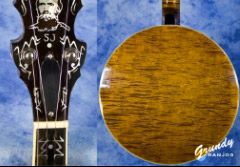 Stonewall Jackson themed banjo